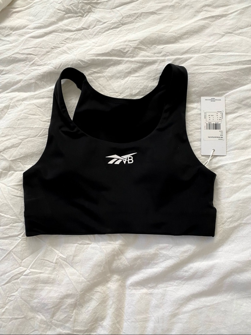 Victoria Beckham Reebok Black Sports Bra